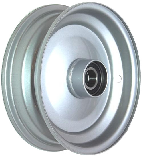 8"x2.50" Steel Rim, 52mm Bore, 85mm Hub Length, 52mm x 25mm High Speed Bearings + Hubcap