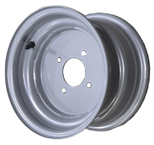 10"x6.00" Steel Rim, H2, 4/100mm PCD, ET0, 60mm Centre Bore - European Trailer fitment