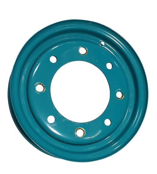 12"x3.00" Steel Agricultural Kubota Rim, Blue, 8/203mm PCD, Used - (Tyres extra)
