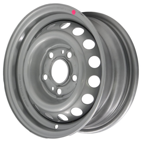 12"x5.50" Steel Rim, H2, 5/112mm PCD, ET+30mm, 67mm Centre Bore - European Trailer fitment