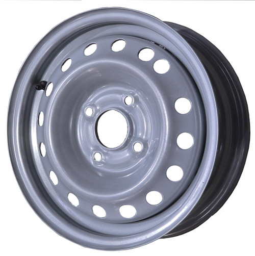 13"x4.50" Steel Rim, H2, 4/100mm PCD, 57mm bore, ET+30mm - European Trailer fitment