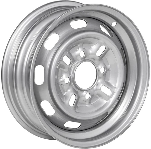 13"x4.50" Silver Rim, 4/4¼" (108mm) PCD, 64mm bore, ET+30, (Cortina/Escort fitment)