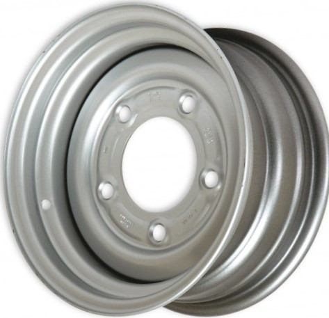 13"x6.00" Steel Rim, H2, 5/165.1mm PCD, 114.5mm bore, ET+7mm - Ifor Williams, etc.
