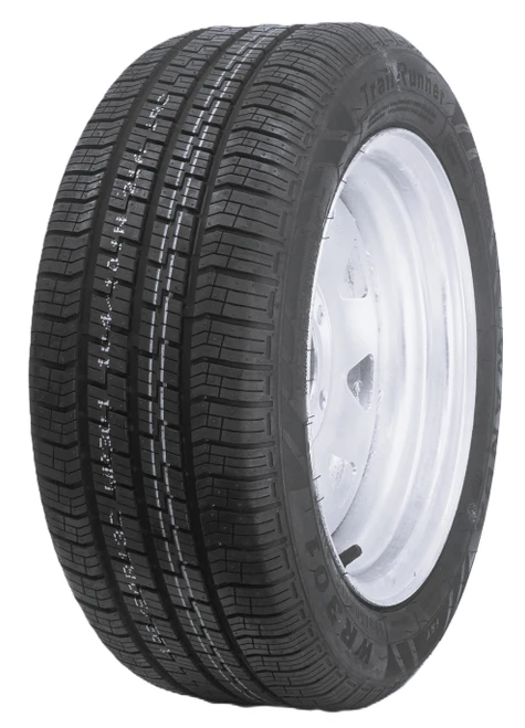 13"x6.00" Galv Steel Rim, 5/114.3 PCD, 84mm bore, ET0, fitted with 195/50R13C 104/101N Trailer Tyre