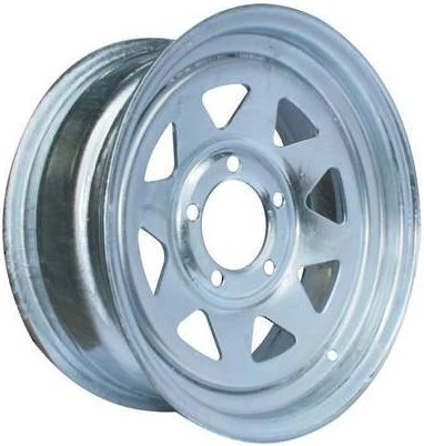 14"x5.50" Galvanised Rim 5/4¼" (5/108mm) PCD, 75mm centre bore, ET-2, HT Holden fitment