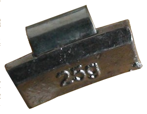 BAG OF 100 - 5g Bang-on Lead Wheel Weights for Alloy Wheels
