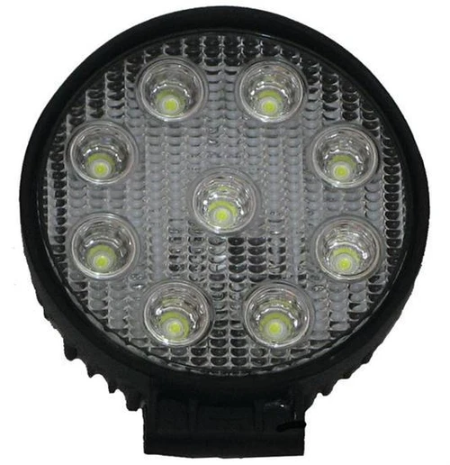 27W Wide Flood Beam LED Round Work Light