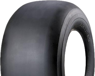 ASSEMBLY - 4"x2.00" 2-Pc Zinc Coated Rim, 9/350-4 Reliance Solid Smooth Tyre, 20mm Flange Bearings