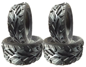 COMBO (2x ea) - 26/8R14 & 26/10R14 4PR TL Duro DI2013 Red Eagle Radial ATV Tyres - 26/8-14, 26/10-14
