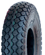 ASSEMBLY - 5"x3.25" Steel Rim, 400-5 4PR V6534 Diamond Tyre, 25mm HS Bearings