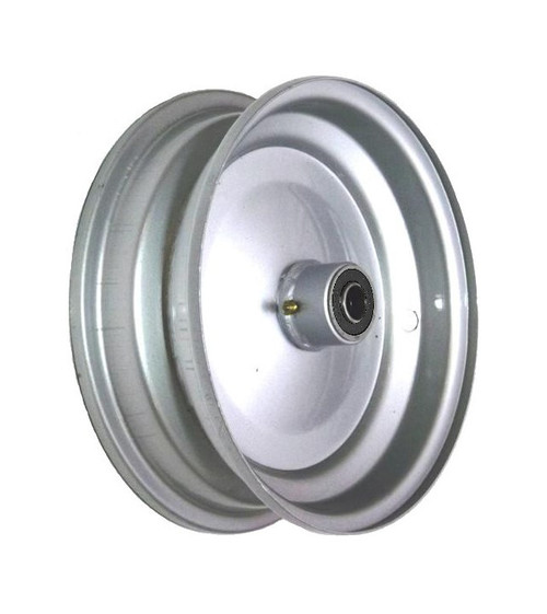 6"x65mm Steel Rim, 35mm Bore, 82mm Hub Length, 35mm x 17mm High Speed Bearings