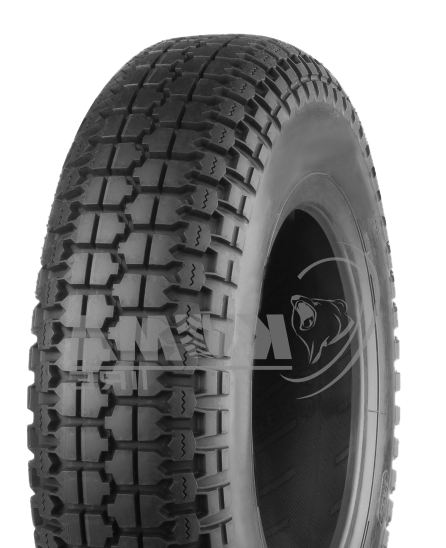 ASSEMBLY - 8"x65mm Plastic Rim, 2" Bore, 350-8 4PR K213B HS Block Tyre, ¾" Bush