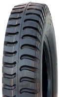 ASSEMBLY - 4"x2.00" 2-Pc Zinc Coated Rim,250-4 4PR V6606 Military Tyre, ¾" Bushes