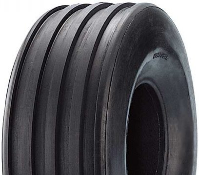 ASSEMBLY - 6"x4.50" Steel Rim, 2" Bore, 15/600-6 4PR HF257A 5-Rib Tyre, ¾" Flange Bearings