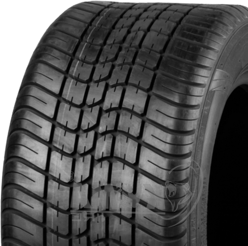 ASSEMBLY - 10"x6.00" Galv Rim, 4/4" PCD, 205/50-10 4PR KG102 Golf Cart Tyre