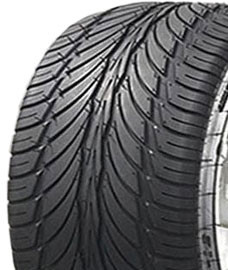 ASSEMBLY - 12"x7.00" Galv Rim, 4/4" PCD, 235/30-12 6PR A034 Golf Cart Tyre