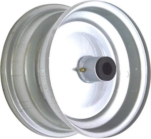 6"x82mm Steel Rim, 35mm Bore 82mm Hub Length, 35mm x ¾" Nylon Bushes