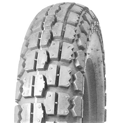 410/350-5 4PR TT Unilli UN231 Block Grey Wheelchair / Mobility Tyre