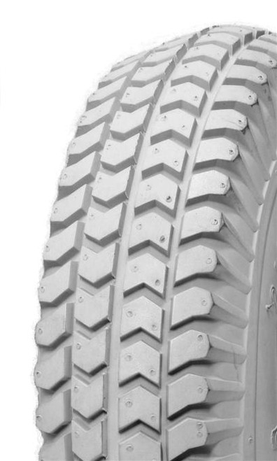 300-8 4PR TT Duro DI4002 Chevron Turf Grey Mobility Scooter Tyre