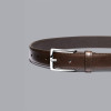 Dark Tan Leather Belt