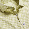 Lemon Check Single Cuff Shirt
