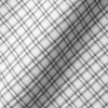 Silver Check Single Cuff Shirt