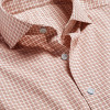 Salmon Check Single Cuff Shirt