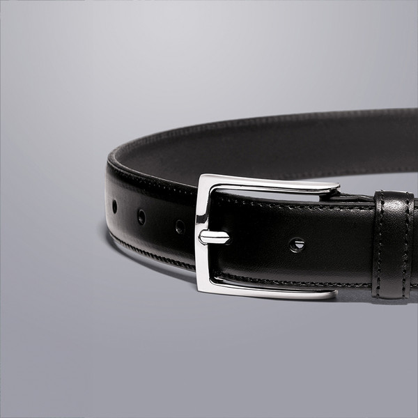 Black Leather Belt