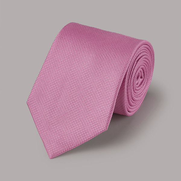 Pink Silk Tie