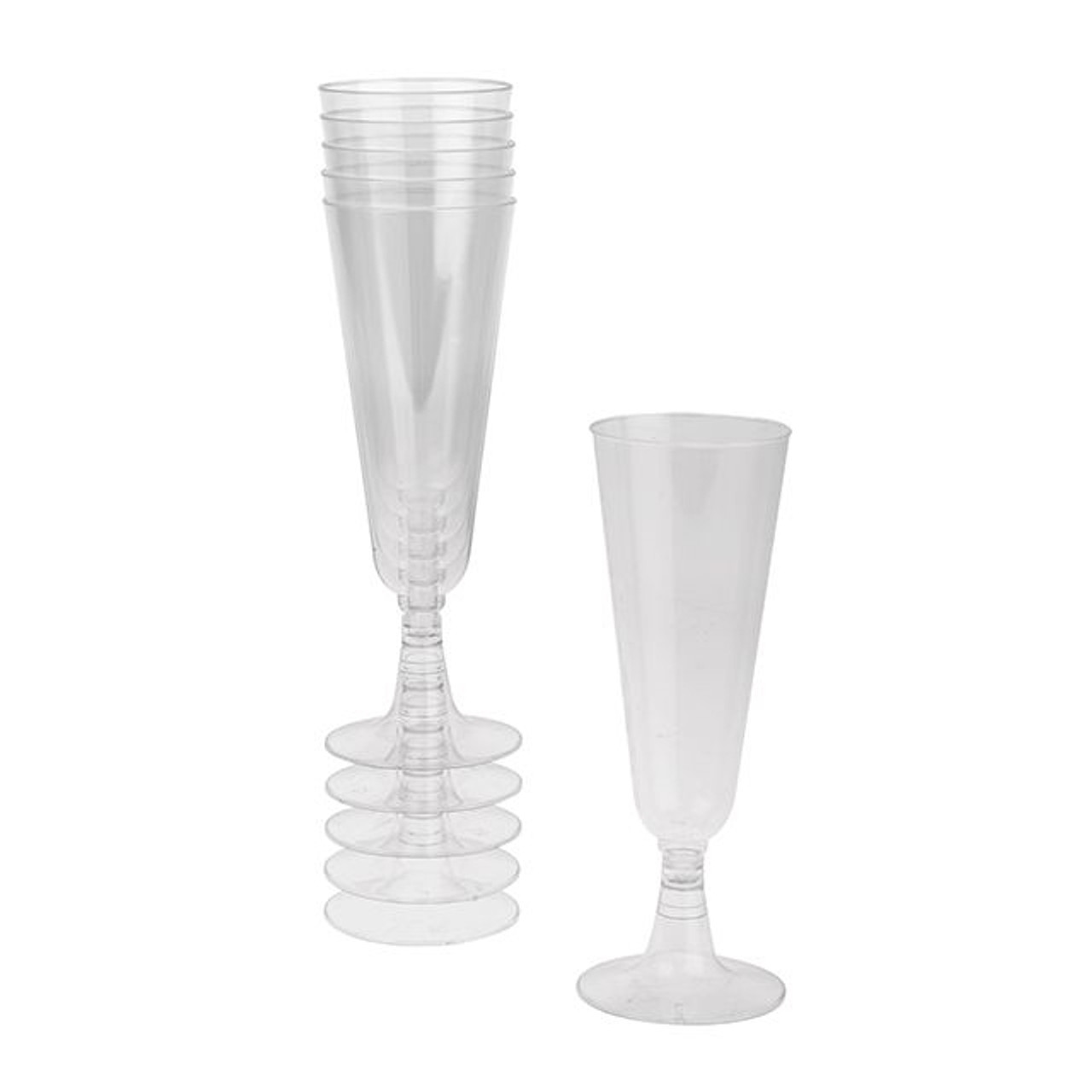 Party Flute glasses Country Baskets