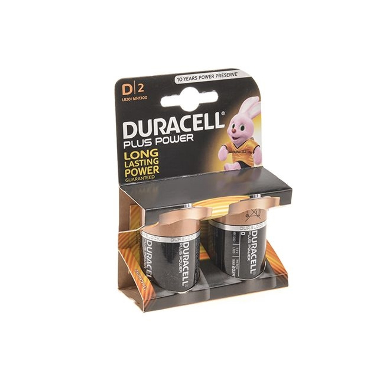 DURACELL PLUS POWER LR20/MN1300 batteries