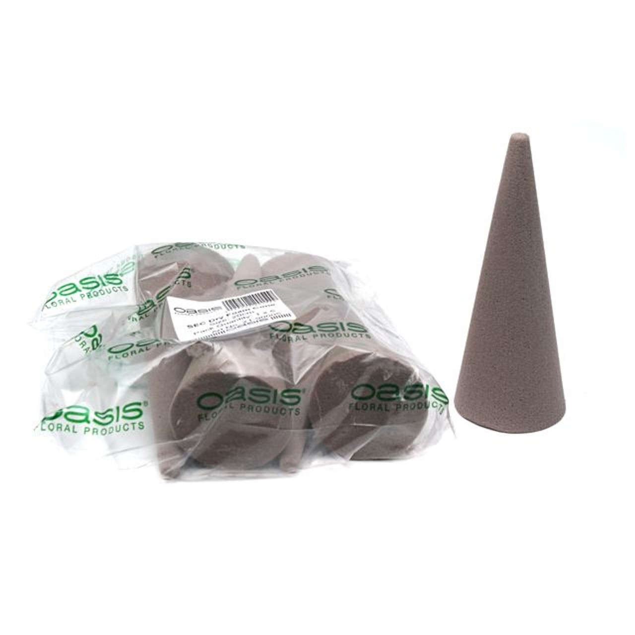 Sec Dry Foam Cone - Country Baskets