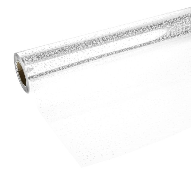 Dot Cellophane Roll White 100 m Country Baskets