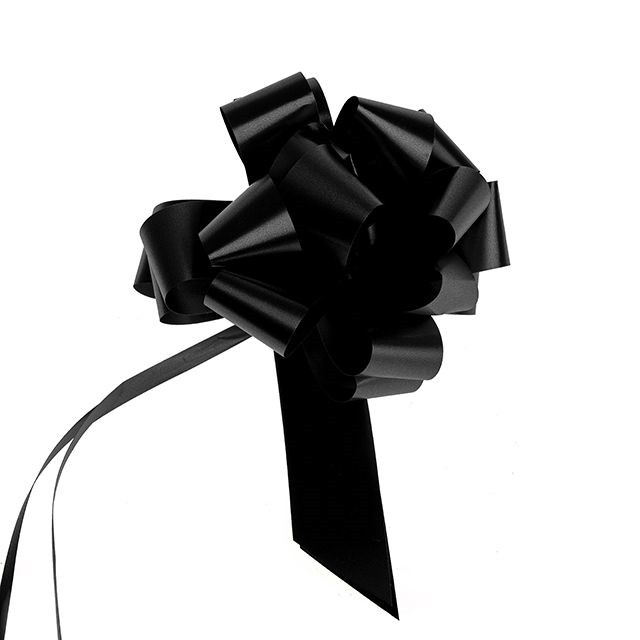 Pull Bow Black Pack of 30 Country Baskets