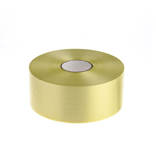 Tear Ribbon Light Yellow Poly Tear Ribbon - 50mm X 100Yd | Poly Tear Ribbon ...