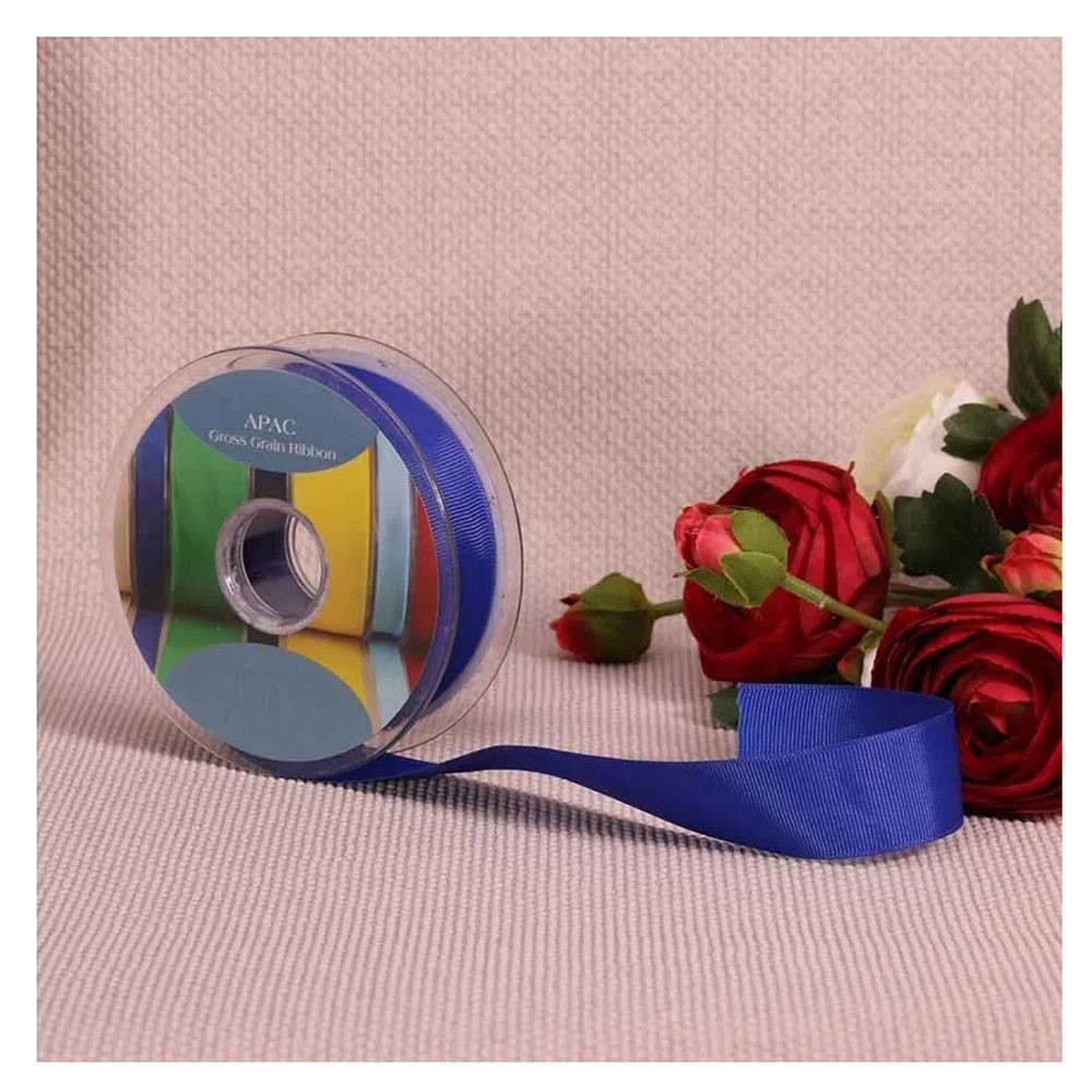 Royal Blue Grosgrain Ribbon - 25mm | Ribbons & Bows | Country Baskets