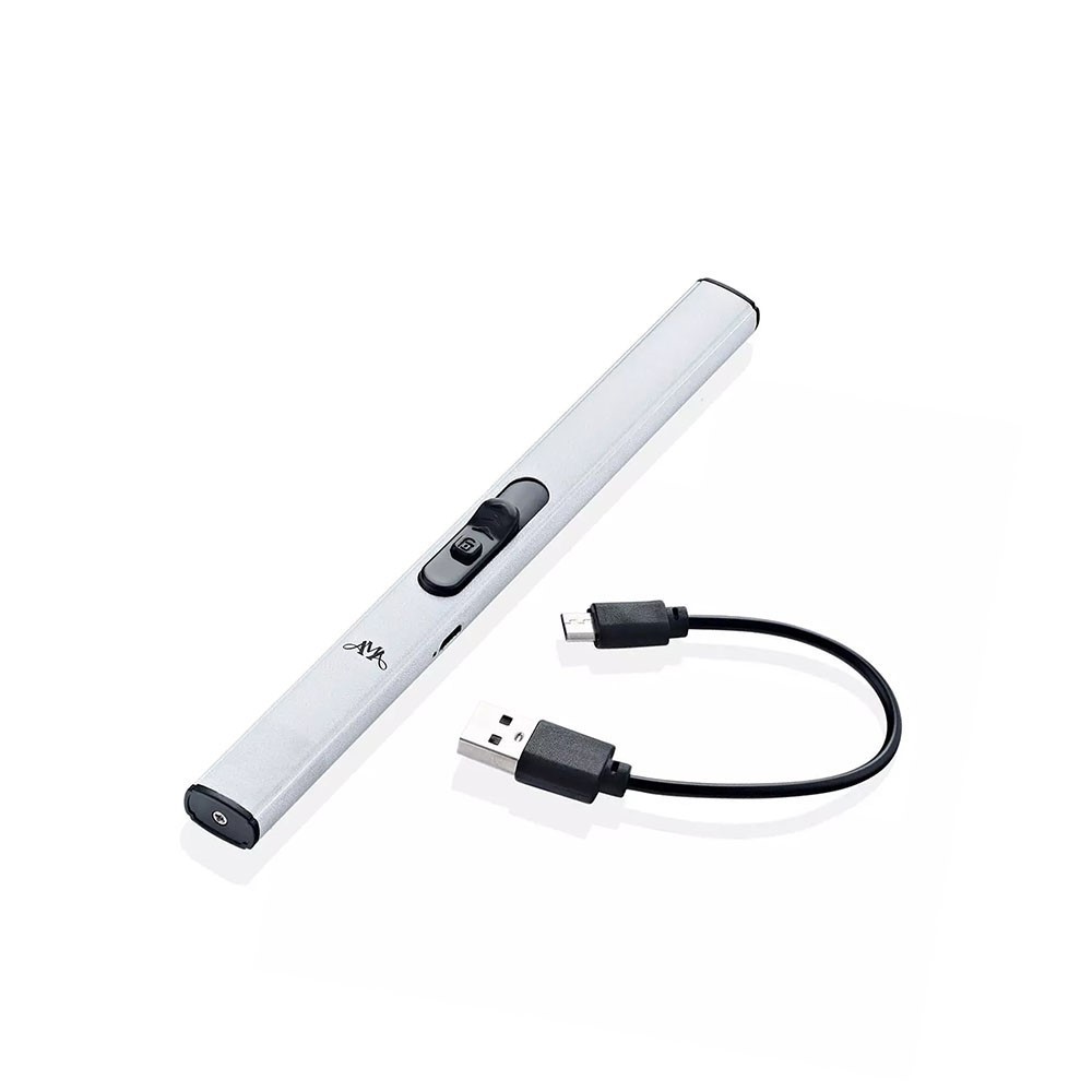 Ava May USB Silver Electronic Lighter With Charger in FSC Box - FSC Mix  Credit | Wholesale Candles & D?cor | Country Baskets