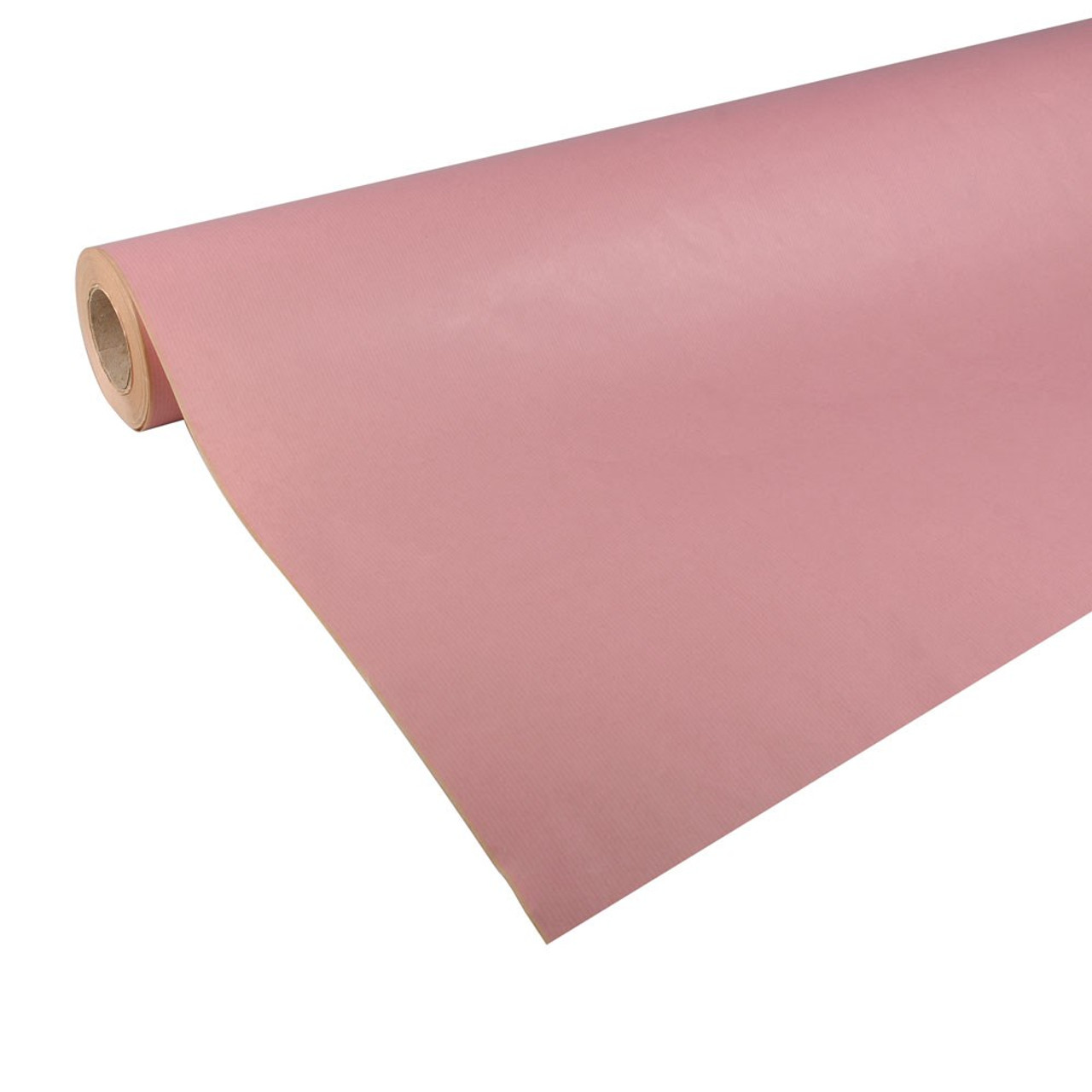 Kraft Paper Roll Baby Pink 750Mm Country Baskets