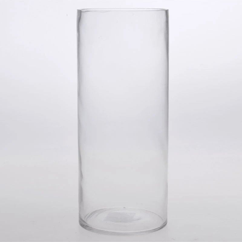 Clear Cylinder Contract Glass (D12.5 x H30cm) | Decorative Glassware ...