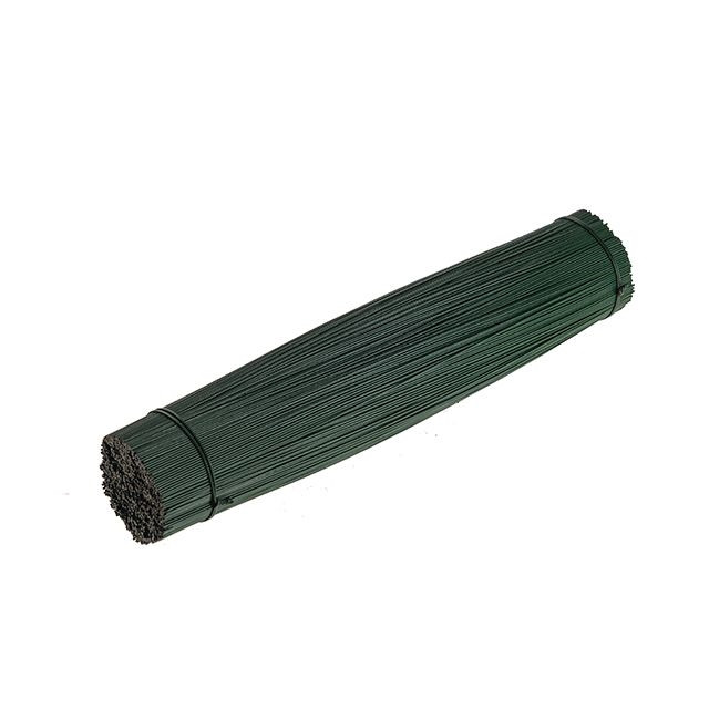 Stub Wire Stub Wire 20G X 10Inch 2.5Kg Green - Country Baskets