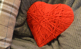 Crafty Creative: Valentine Yarn Heart