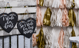 Get Some Inspiration for Wedding Backdrops