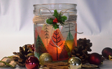 How To: Christmas Candle Jar