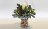 Make It Monday: Christmas Vase Candle Holder