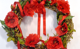 Make It Monday: Poppy Wreath