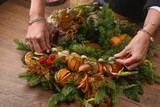 How To - Dried Fruit Wreath 