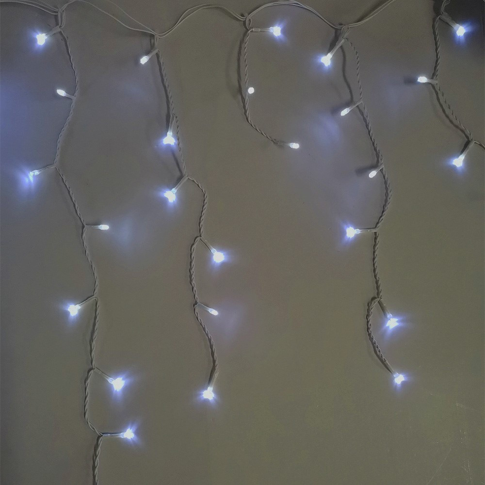 240 Icicle Lights with Fast/Slow Function 2m Country Baskets