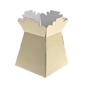 Living Vase Pearlised Cream from Country Baskets