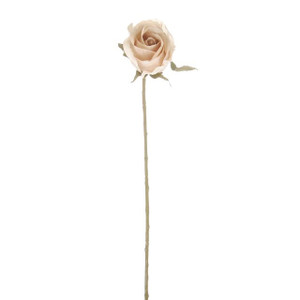 Artificial Romance Rose Stem Cream 46 cm