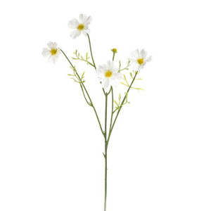 Artificial Cosmos Spray White 68 cm Artificial Cosmos Spray White 68 cm